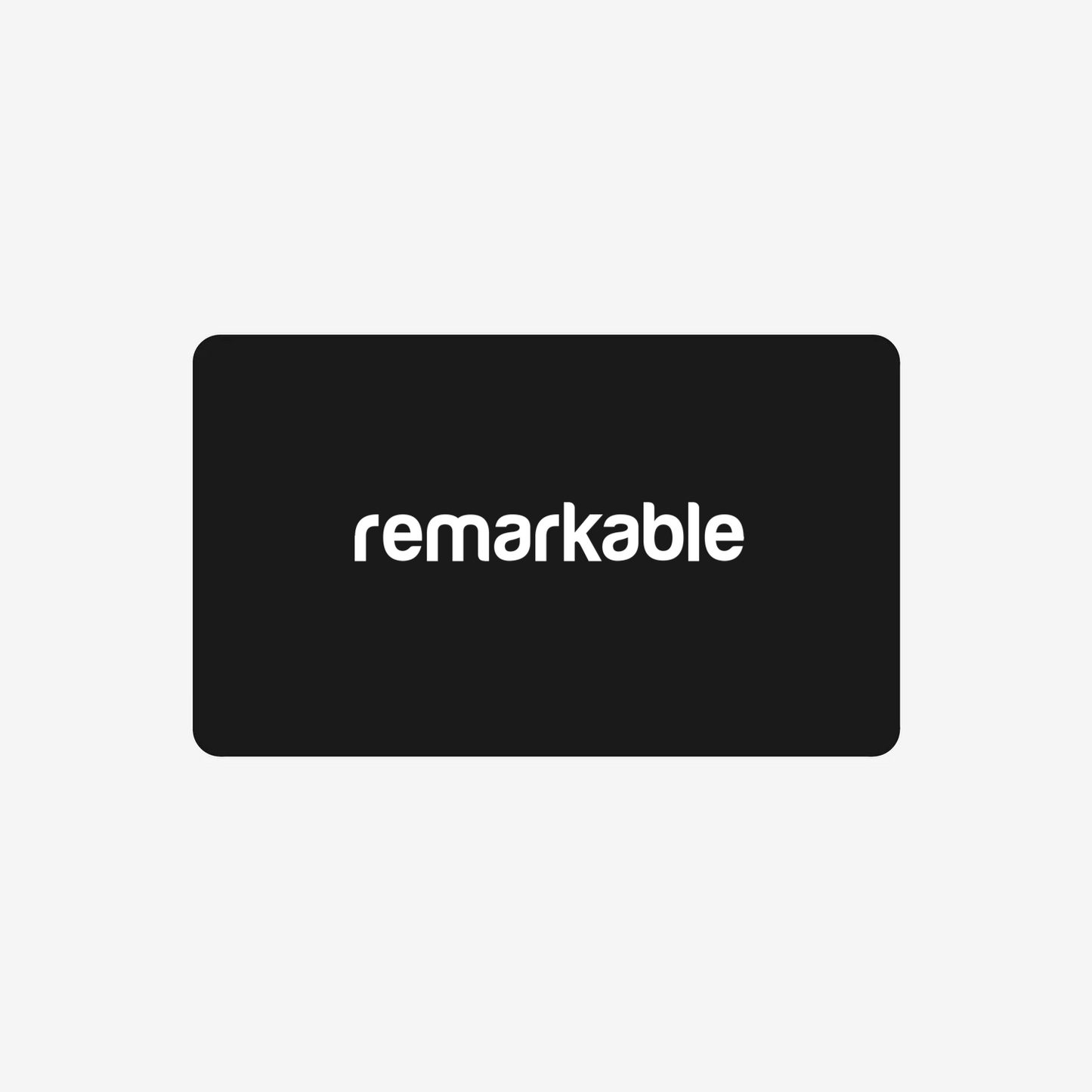 Remarkable Gift Card